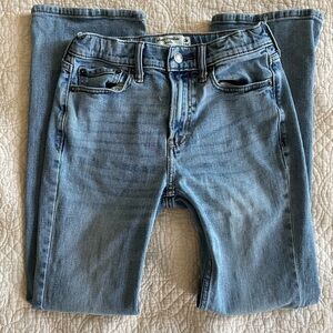 Abercrombie Kids Light Blue Boot Cut Slim Jeans 13/14